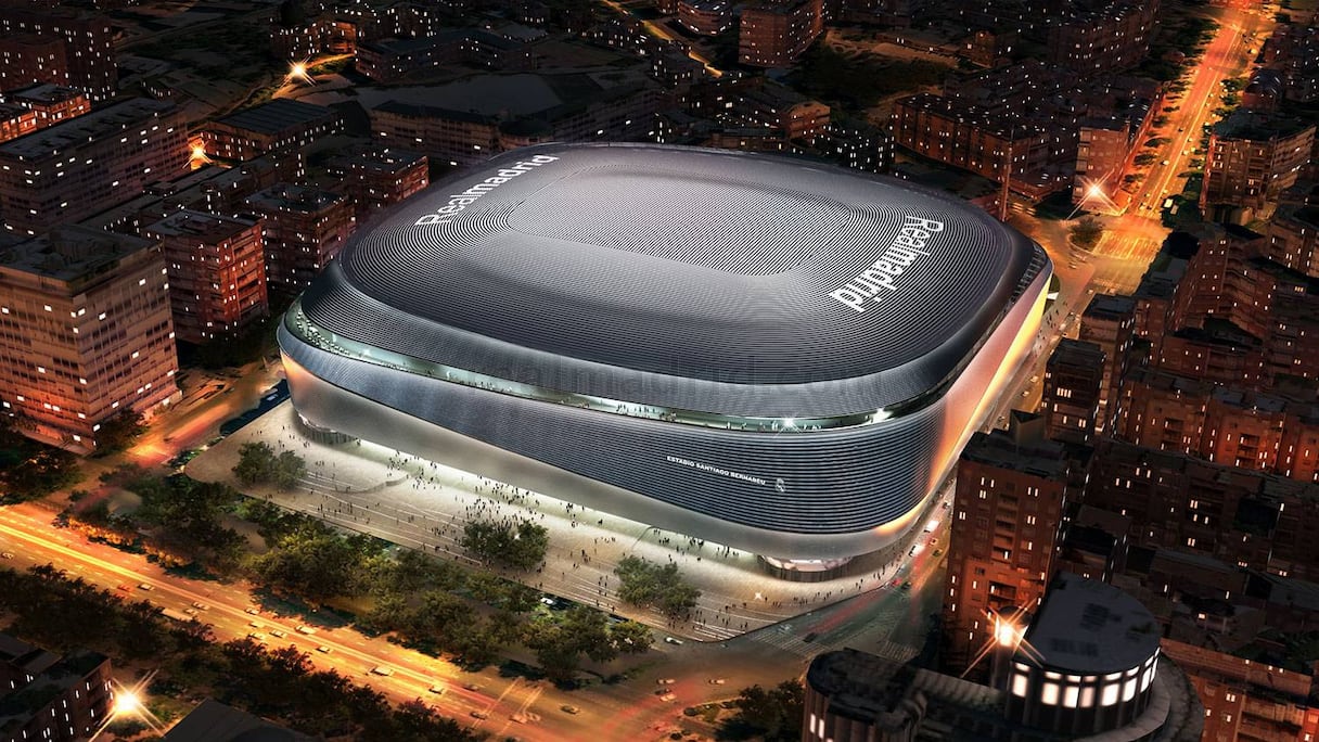 Le stade Santiago-Bernabeu de Madrid.