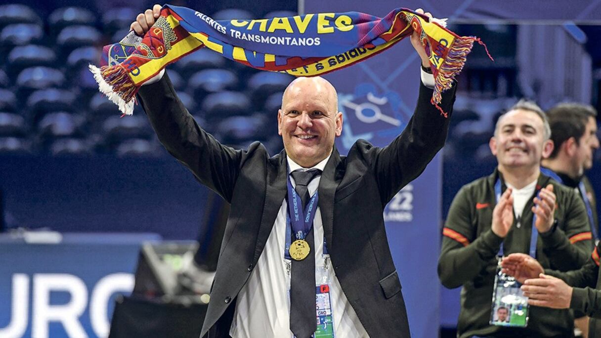 Jorge Braz, entraineur de la sélection du Portugal de futsal