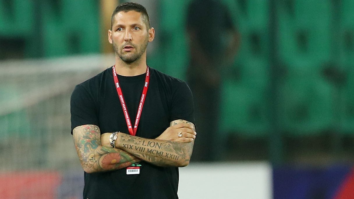 Marco Materazzi, champion du monde 2006 avec l'Italie, mais entraîneur raté.