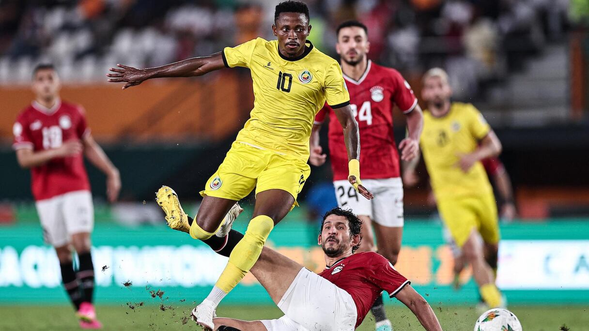 Match Egypte-Mozambique comptant pour la première journée de la phase de groupes de la CAN 2023, disputé le 14 janvier 2024.