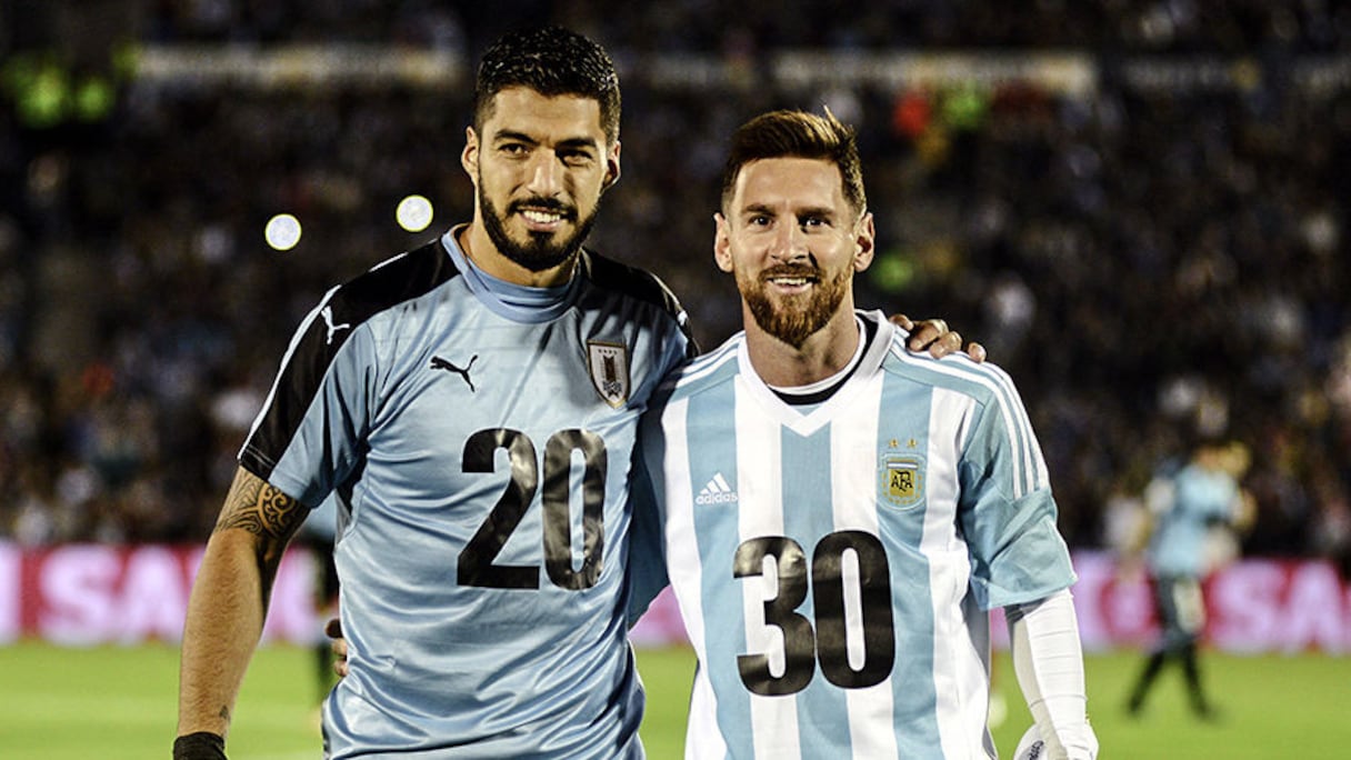 Lionel Messi et Luis Suarez