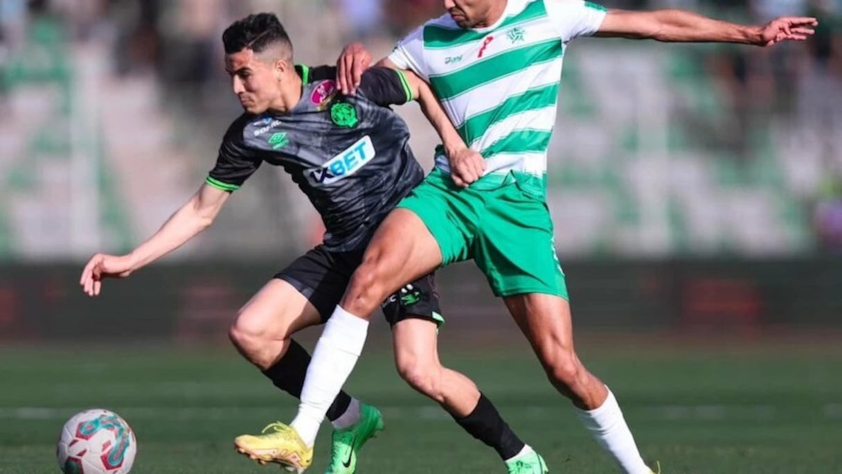 Duel entre le Raja de Casablanca et le Mouloudia d’Oujda en Botola Pro D1 Inwi.