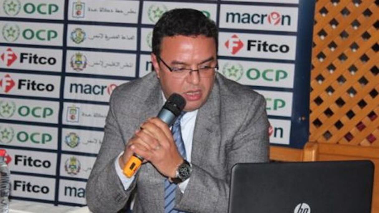Anouar Dbira, président de l'Olympique de Safi.