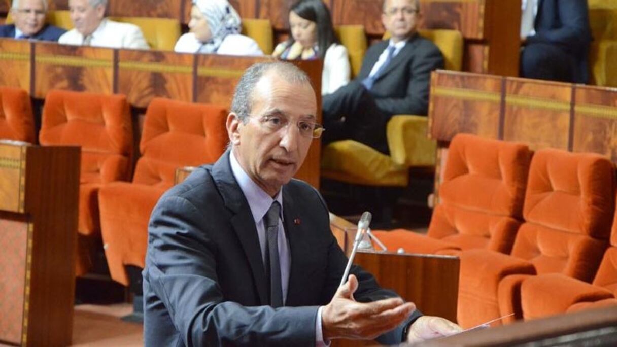 Mohamed Hassad, ministre de l'Intérieur.