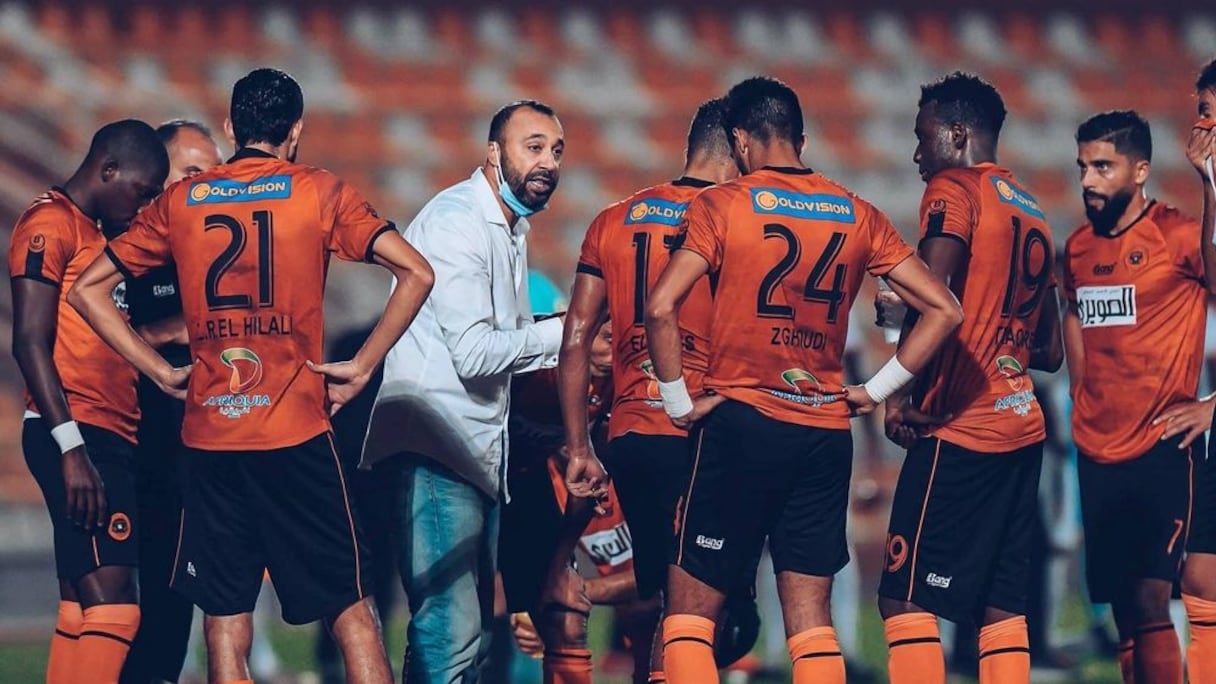 Tarik Sektioui, entraîneur de la Renaissance Sportive de Berkane.