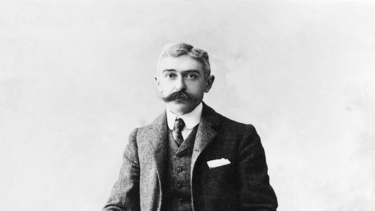 Pierre de Coubertin, le fondateur des Jeux olympiques modernes.
