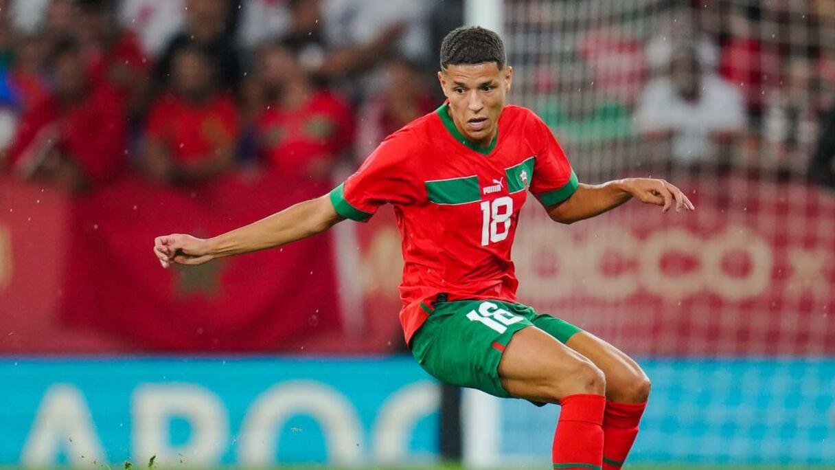 L'international marocain Amine Harit.