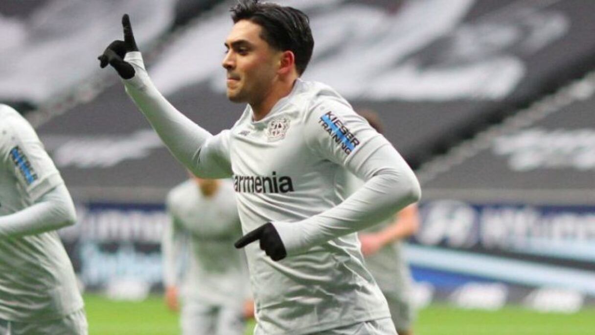 Nadiem Amiri, milieu de terrain allemand du Bayer Leverkusen.