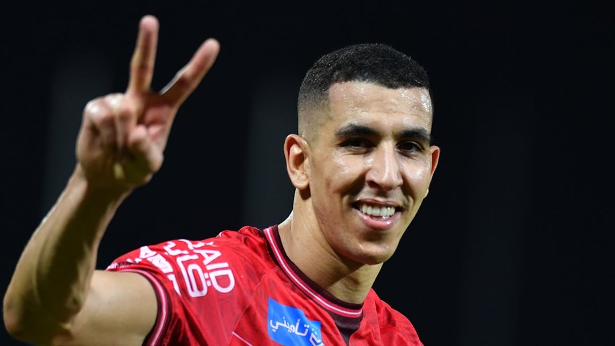 Jawad El Yamiq, sous le maillot d'Al Wehda.