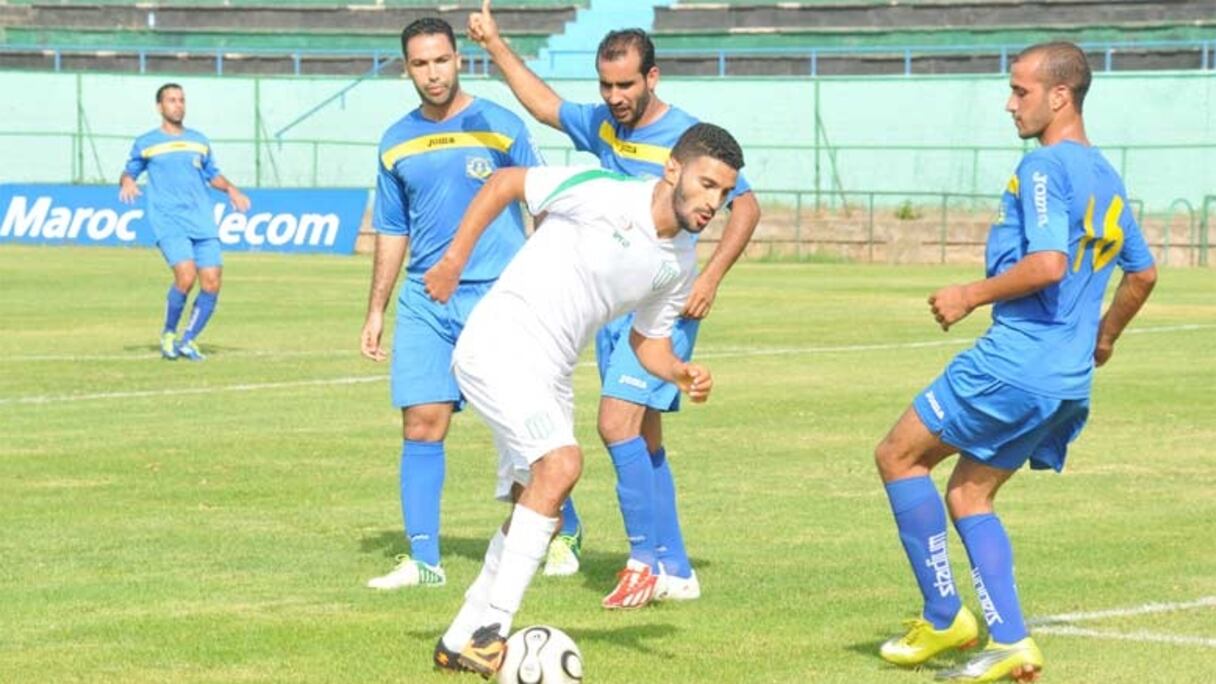 Une phase d'une précédente rencontre du Racing de Casablanca.