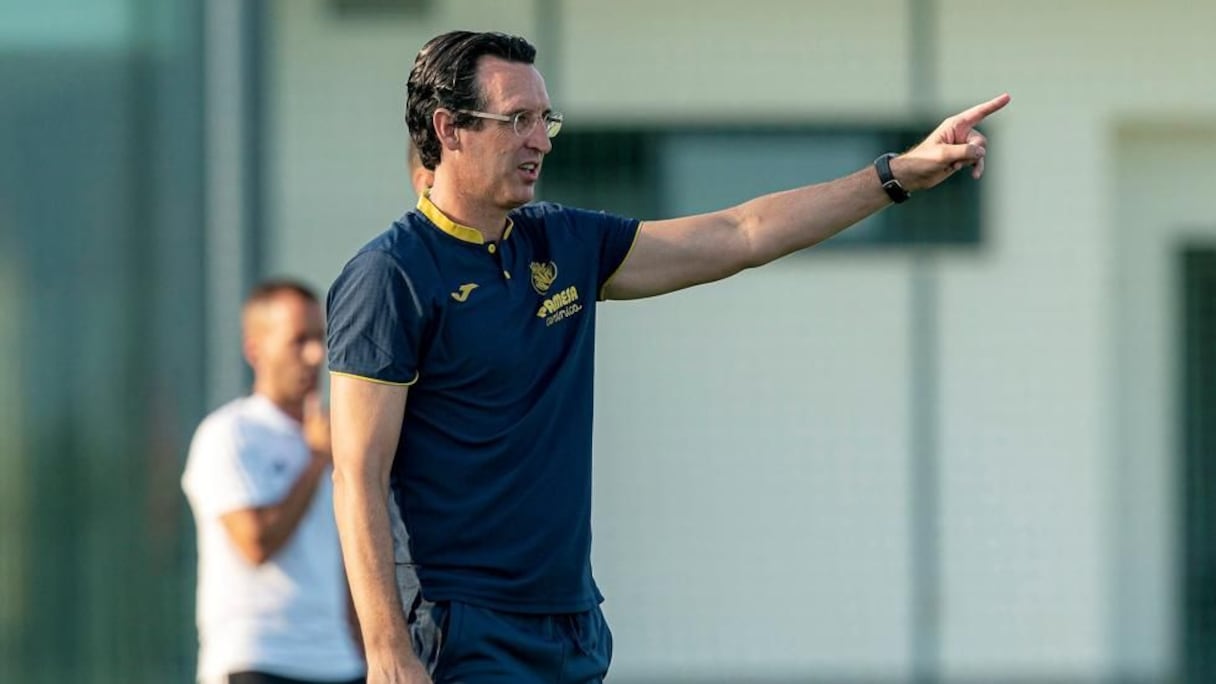 Unai Emery, entraîneur de Villarreal.