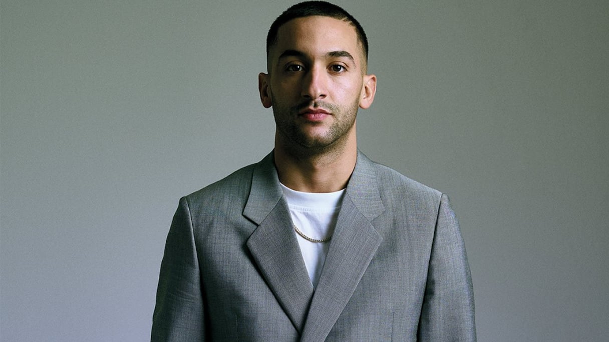 Hakim Ziyech pose pour Vogue Netherlands.