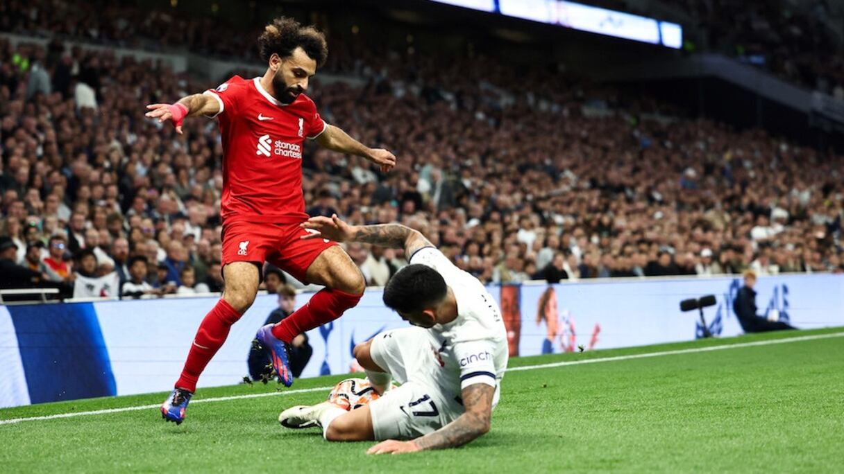 Mohamed Salah et Liverpool sont subi la loi du terrain à Tottenham, le 30 septembre 2023.
