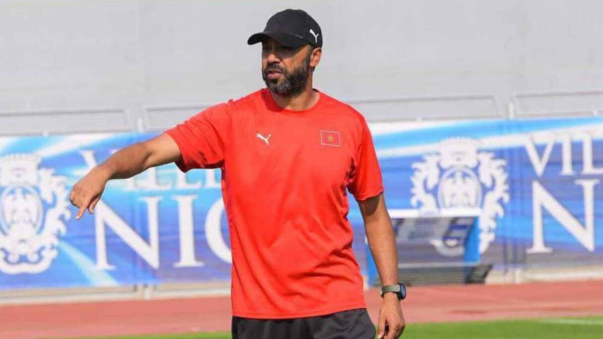 Tarik Sektioui, sélectionneur national des U23.