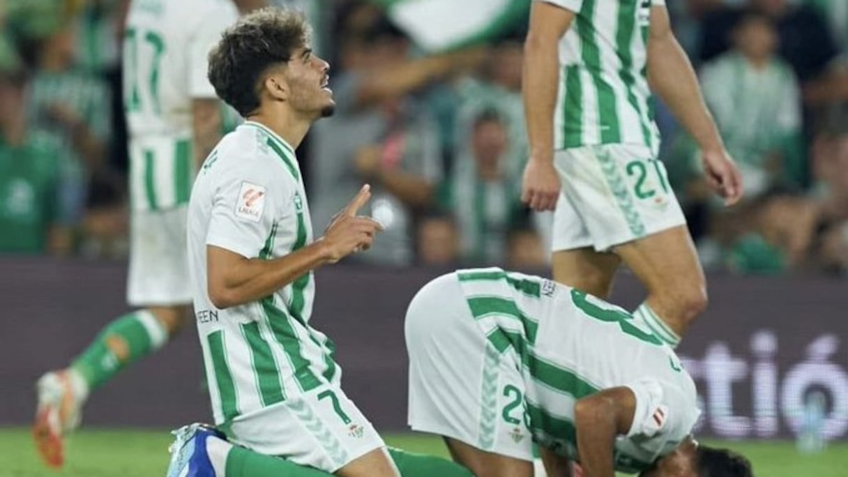 Abde Ezzalzouli, international marocain sous les couleurs du Betis Séville