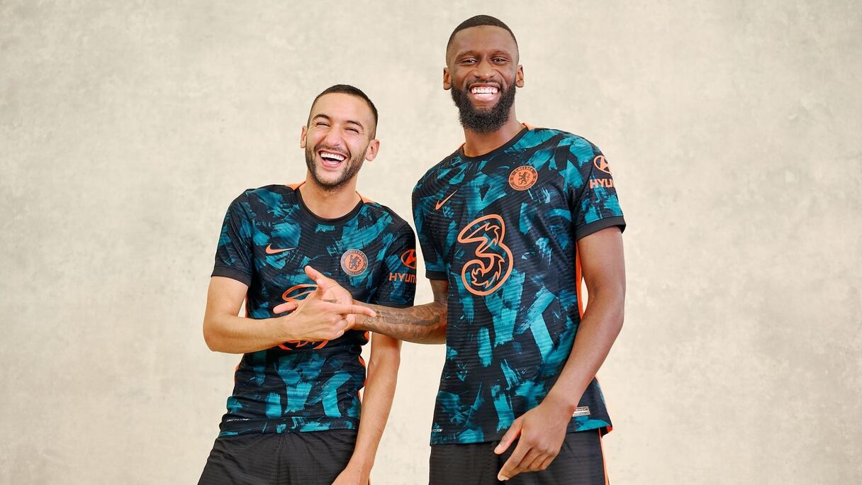 Hakim Ziyech et Antonio Rudiger.