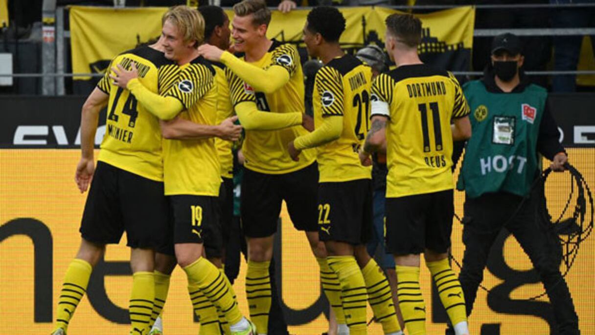 Les joueurs du Borussia Dortmund.