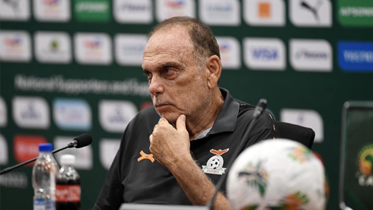 Avram Grant, sélectionneur de la Zambie.