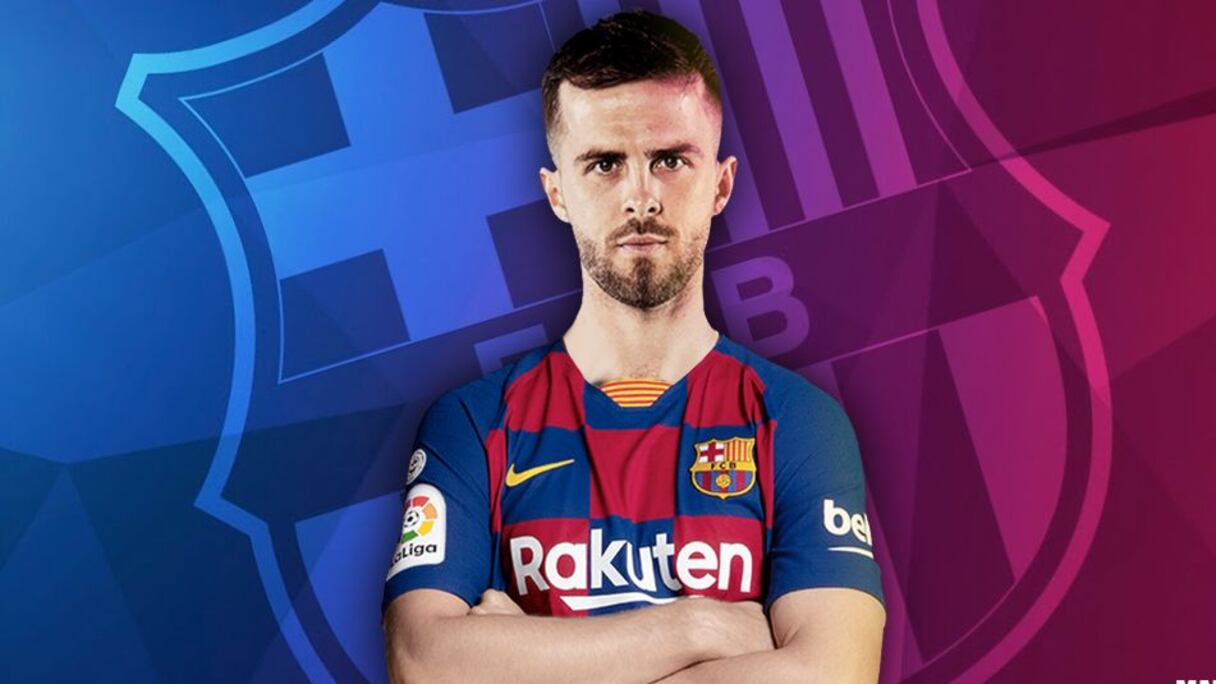 Miralem Pjanic sous le maillot du FC Barcelone.