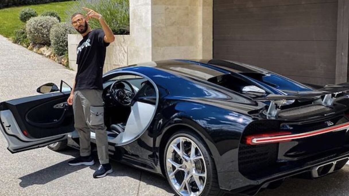 Karim Benzema est l’un des rares propriétaires d’une Bugatti Chiron.