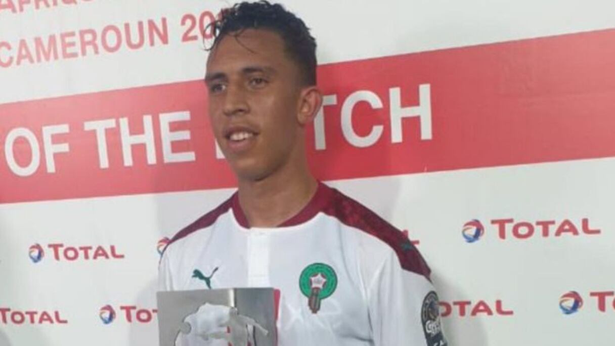 Soufiane Rahimi homme du match Maroc-Ouganda.