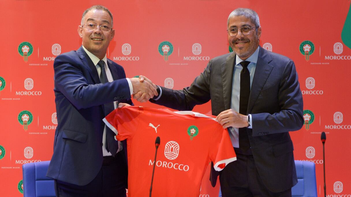 Fouzi Lekjaa, Président de la FRMF et Adel El Fakir, DG de l’ONMT.