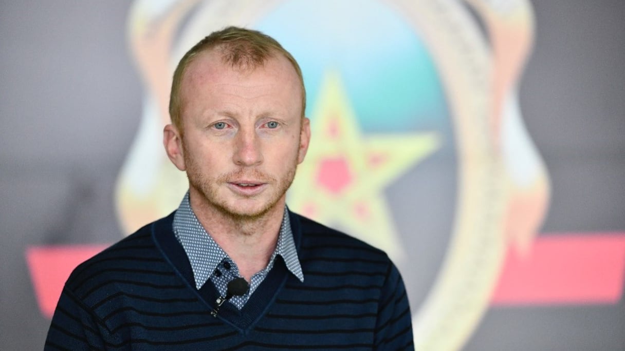 Sven Vandenbroeck, entraîneur de l'AS FAR.