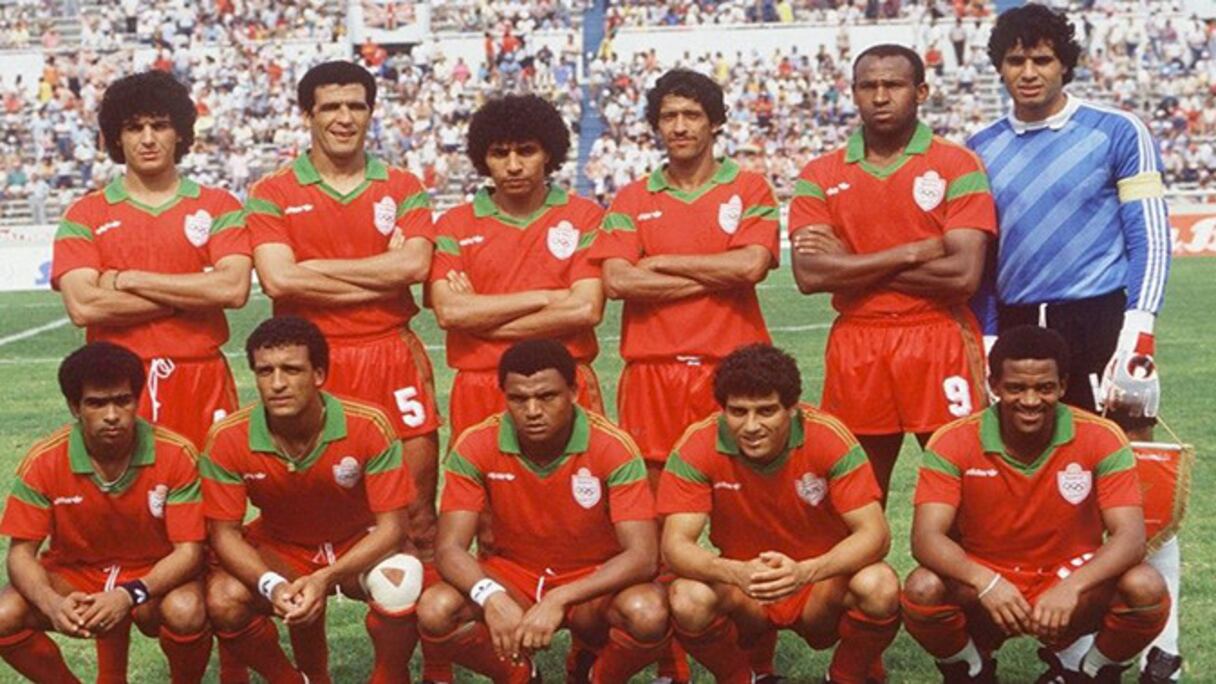 L'équipe nationale en Coupe du monde 1986 au Mexique où elle fut la première sélection arabe et africaine à atteindre le deuxième tour.