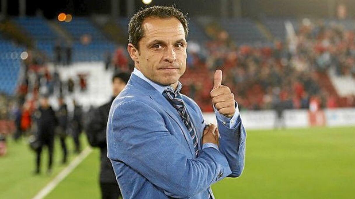 Sergi Barjuan, entraineur intérimaire du Barça.