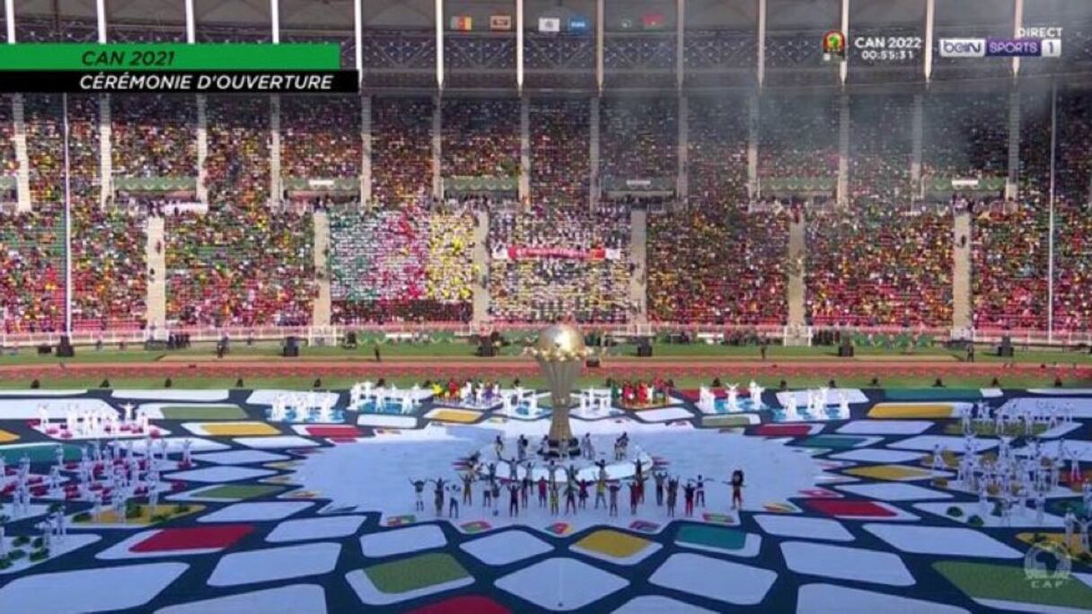 La cérémonie d’ouverture de la CAN 2021.