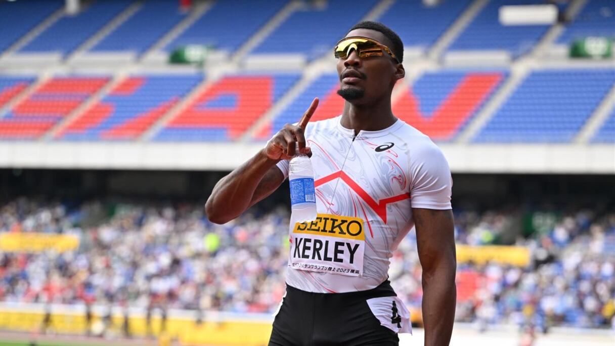 Fred Kerley champion du monde du 100M