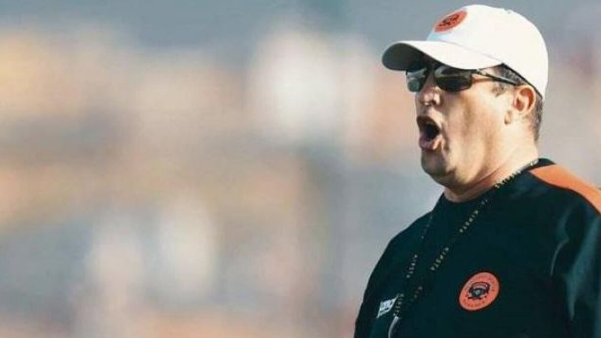 Juan Pedro Benali, entraineur espagnol de la Renaissance Sportive de Berkane.