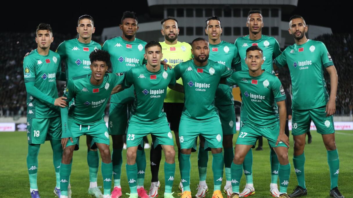 Le onze du Raja face à l'ES Sétif, dimanche 3 avril à Casablanca.