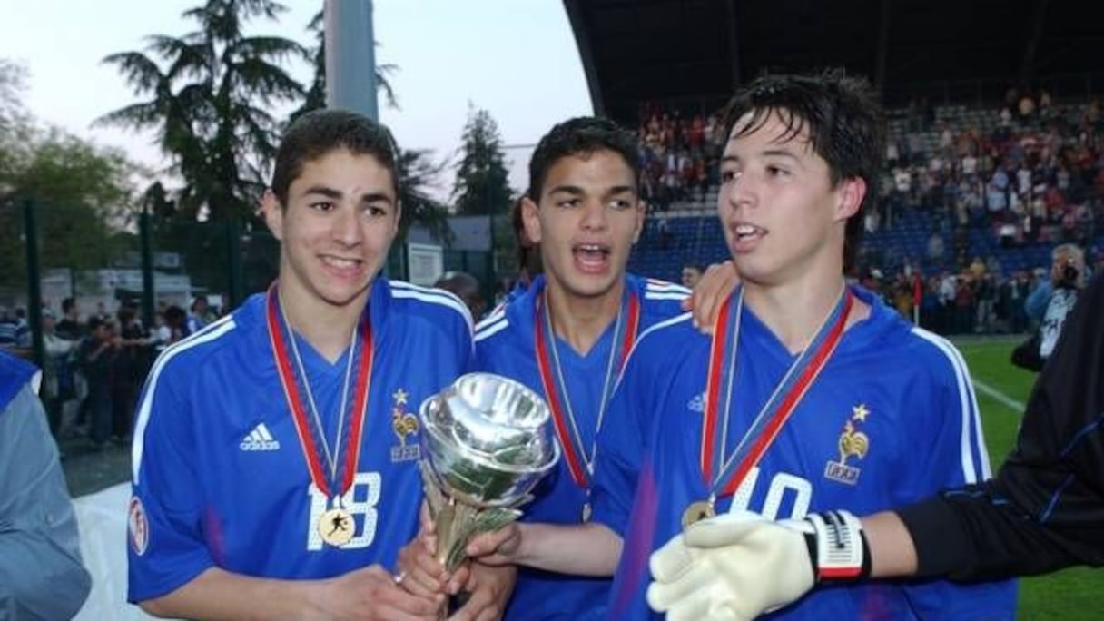 Karim Benzema, Hatem Ben Arfa et Samir Nasri... le trio de la génération 87.