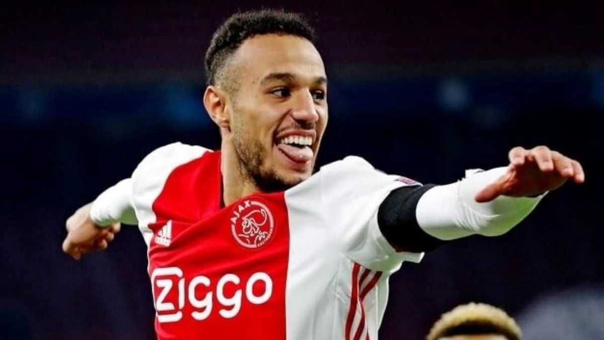 Noussair Mazraoui, international marocain de l'Ajax Amsterdam.