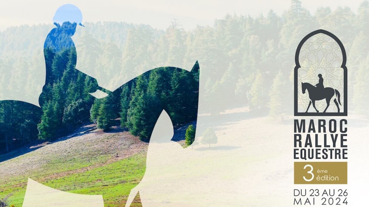 L’affiche de la 3e édition du Maroc Rallye Equestre.