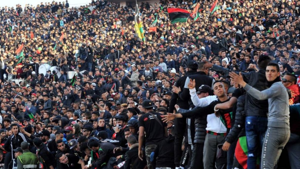 Les supporters de l'AS FAR.