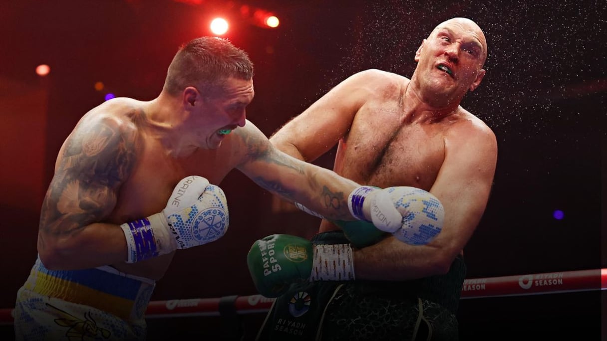 Oleksandr Usyk vs Tyson Fury.