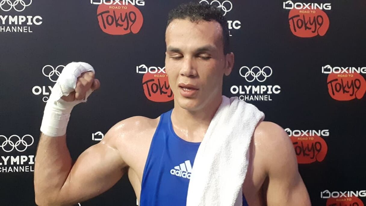 Le boxeur marocain Mohamed Assaghir.