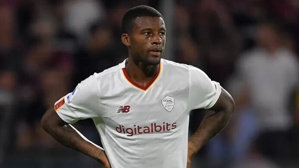 Georginio Wijnaldum, milieu néerlandais de l'AS Rome.