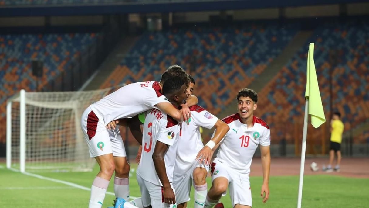 L'équipe nationale U17 lors d'un stage de préparation.