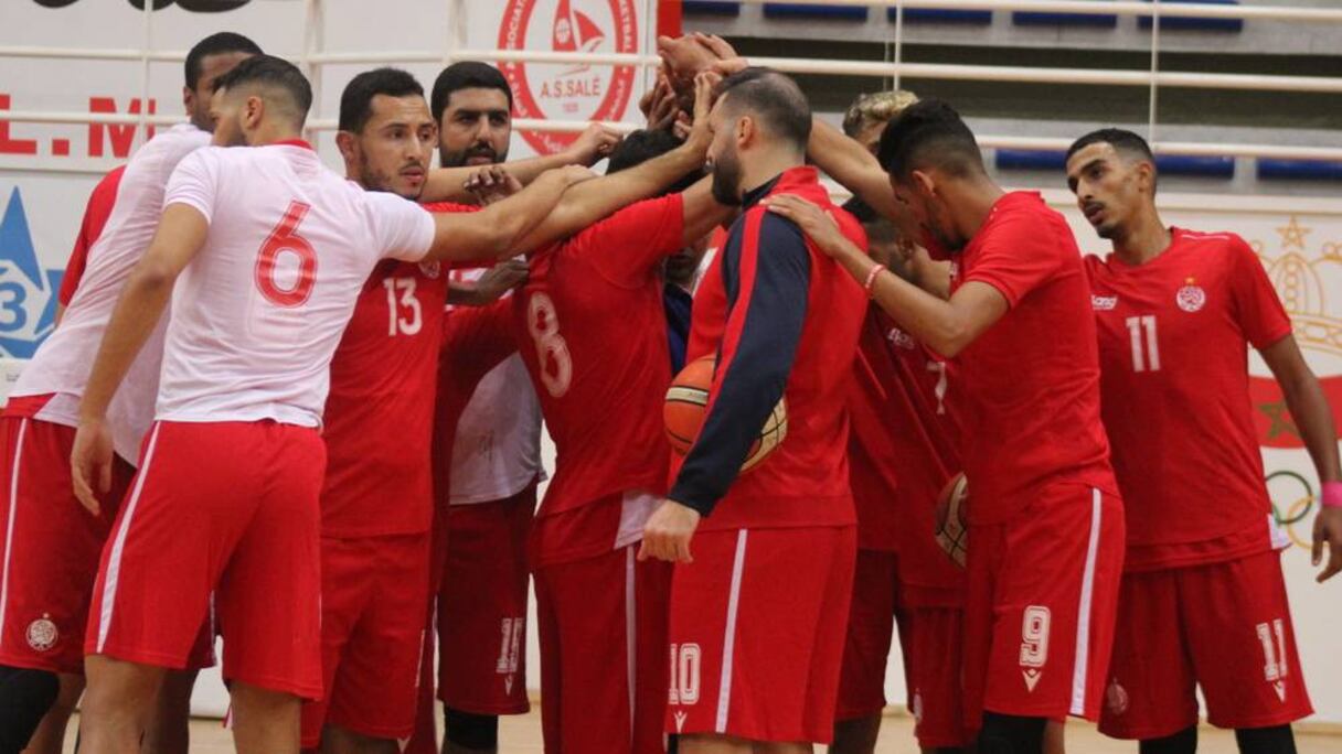 Les joueurs du Wydad de Casablanca.