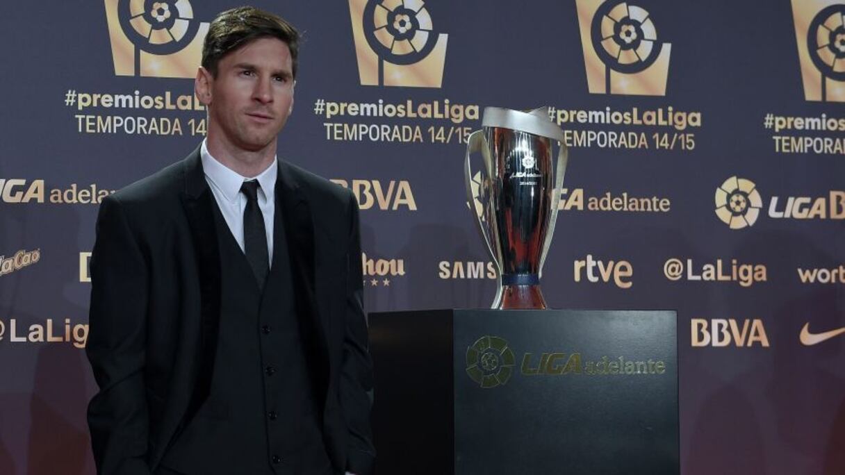 Lionel Messi, meilleur joueur de la Liga.