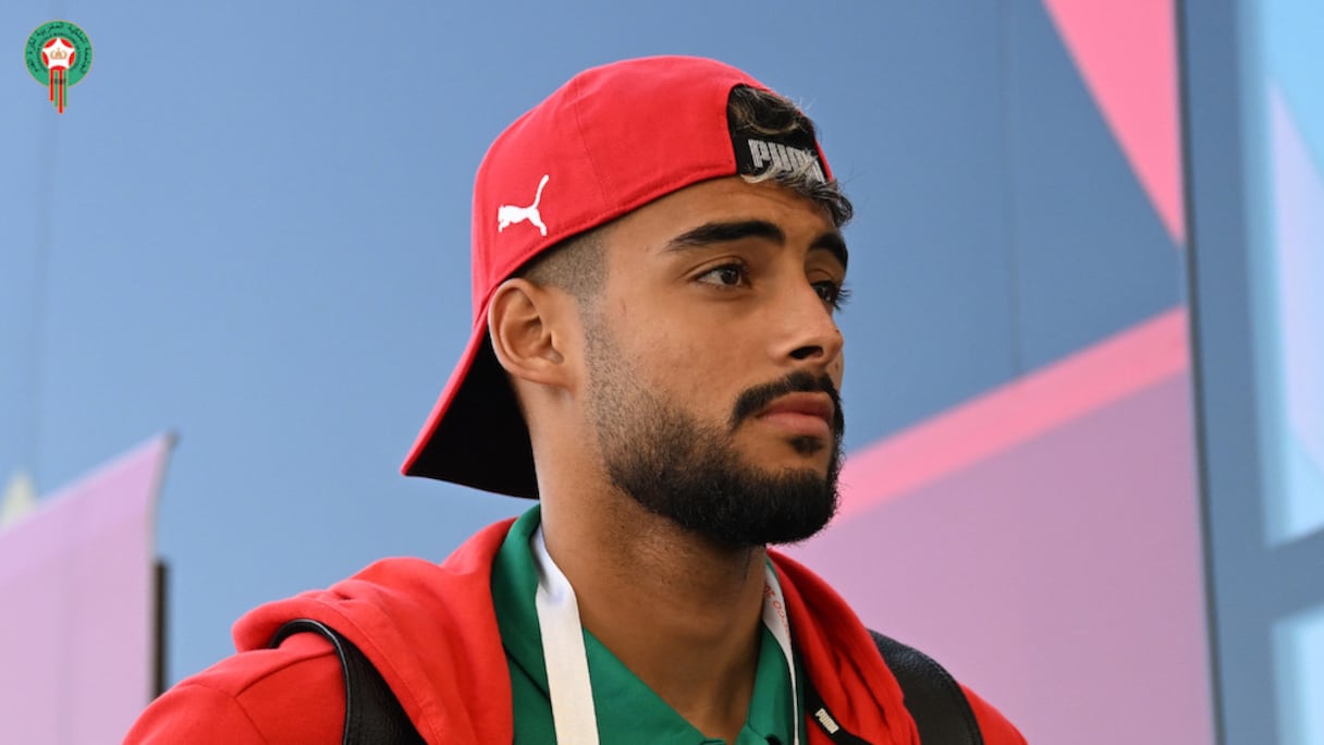 Alaa Bellaarouch, gardien de l'équipe nationale U23.