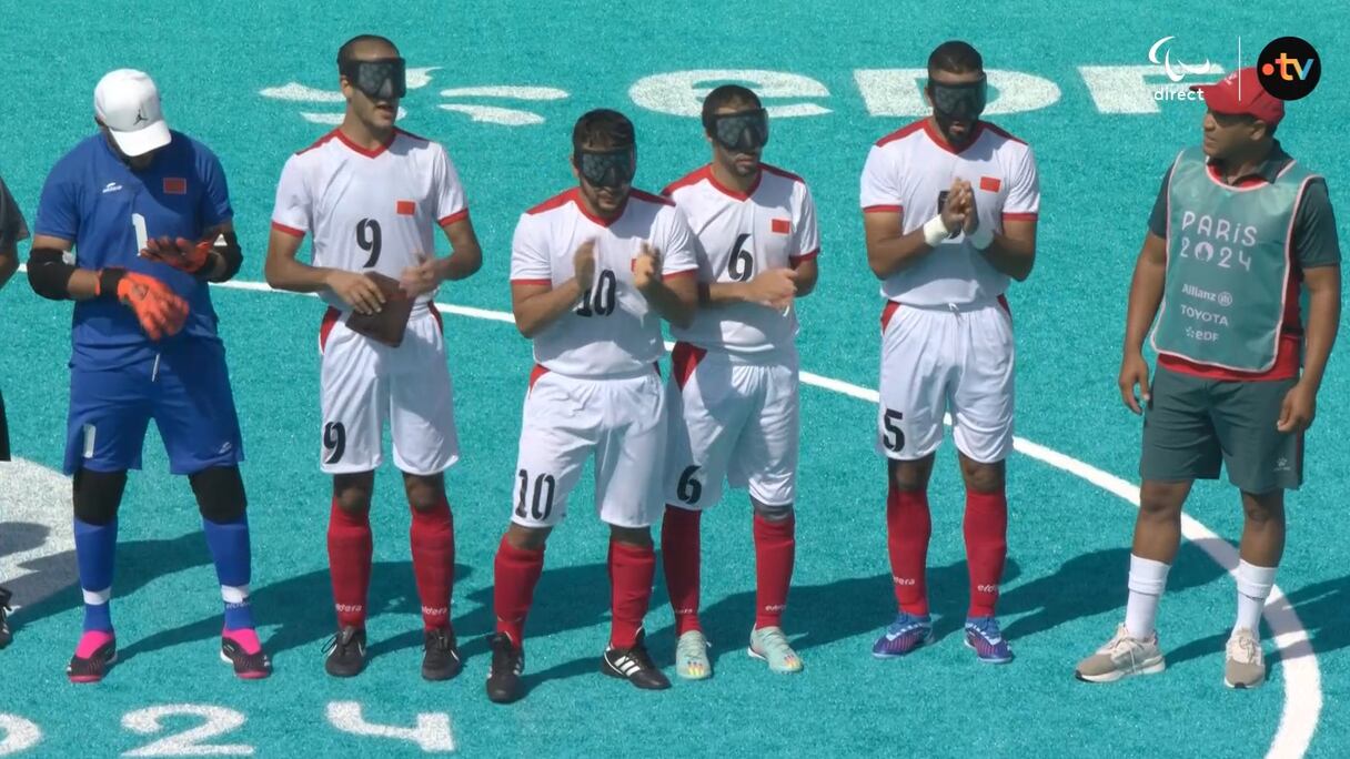 L'équipe nationale de cécifoot.