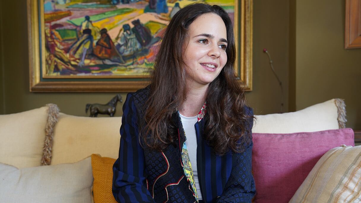 Noor Slaoui, première représentante du Maroc au concours complet d’équitation des Jeux olympiques de Paris 2024.