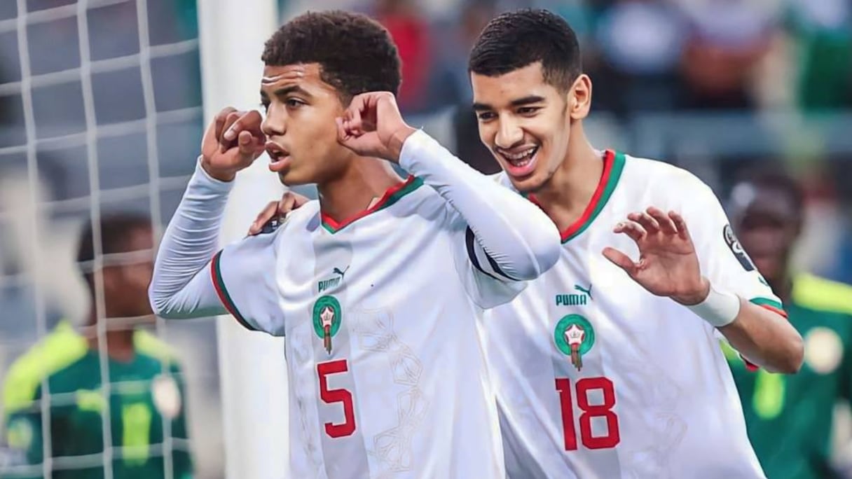 Abdelhamid Ait Boudlal, le capitaine des Lionceaux de l'Atlas U17.