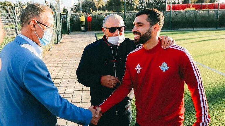 Fouzi Lekjaa et Abou Rida à Berkane. 