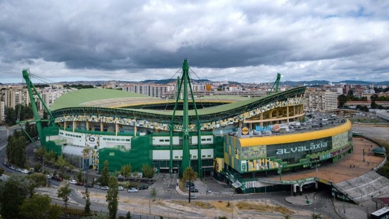 Le stade Alvalade de Lisbonne, qui doit accueillir le "Final 8" de la Ligue des champions.