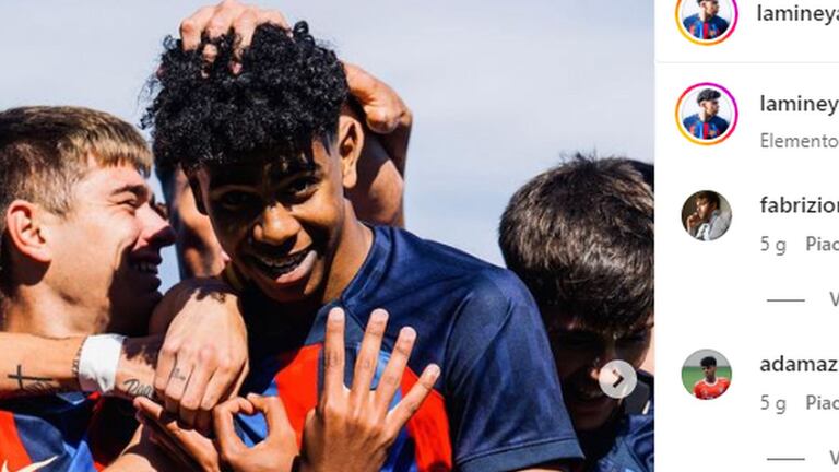 3 - Xavi, l’entraîneur du Barça, s’est dit rassuré quant au potentiel de Yamal, et qu'il pourrait tout de suite être très utile à l’équipe en l’absence de Dembélé. Patrick Kluivert, l’ancien attaquant légendaire qui s'occupe de l'équipe de jeunes de Blaugrana, estime que Yamal est un joueur complet. Il peut donc tout faire.